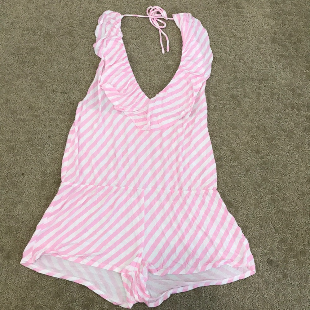 Victoria Secret Romper Swim Coverup Size M